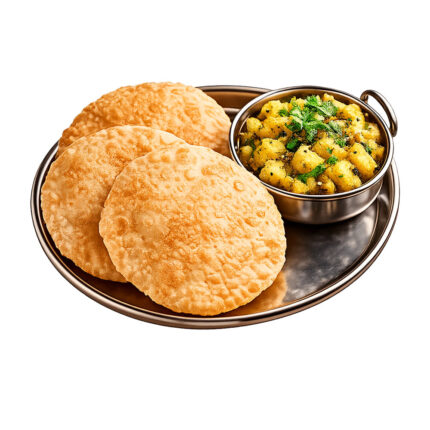 Sukhi Bhaji & Poori